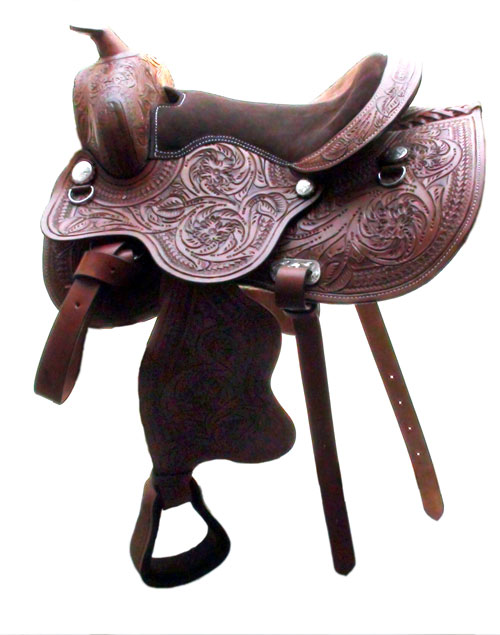 Western Saddle FULL CARVING